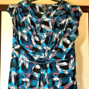 Adrianna Papell Plus Size Floral Dress